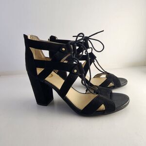 Circus Sam Edelman black suede heels